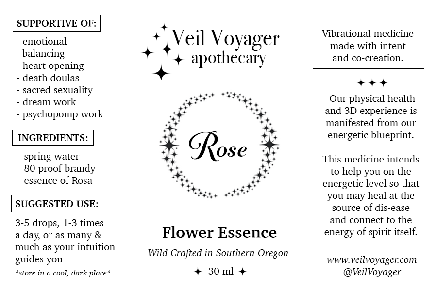 Rose Flower Essence is a vibrational medicine made to help manifest our 3D experience with direct help from spirit.
