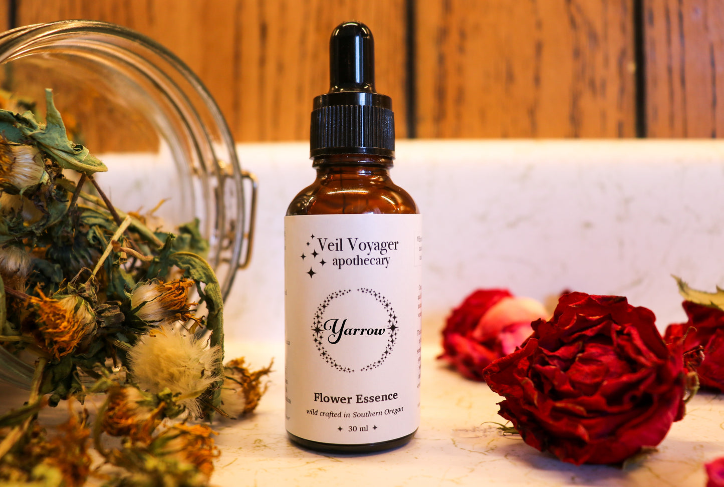 Yarrow Flower Essence is vibrational medicine to help you manifest your 3D experience with the help of spirit.